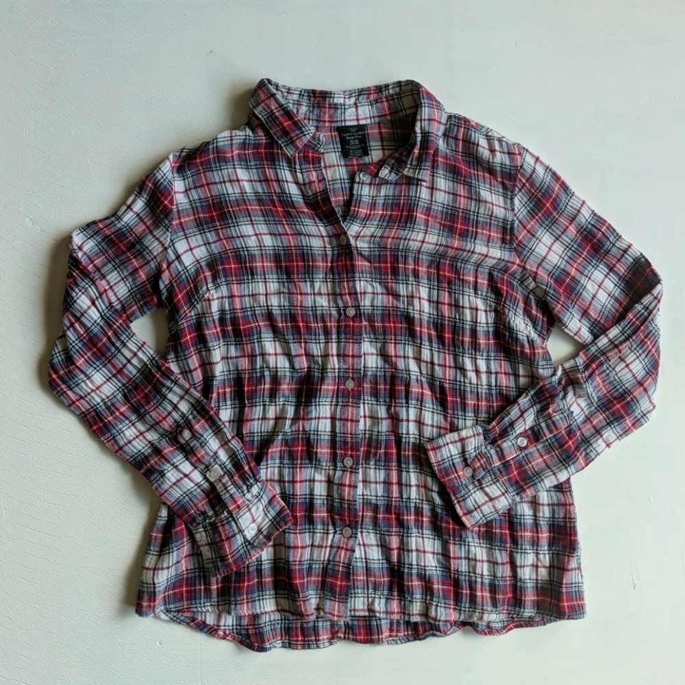 Faded Glory Cotton Button Shirt